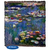 Water Lilies 1916 by Claude Monet Throw Blanket / Tapestry Wall Hanging - Standard Multi-color