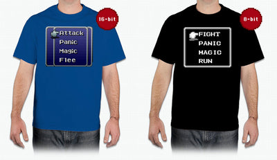 Retro RPG Menu Unisex T-Shirt