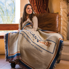 Jacquard Woven Photo Blanket - 60" x 80" (Large)