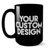 Custom 15oz Mug (Black)