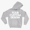 Custom Large Hoodie (Gildan 18500 Ash)