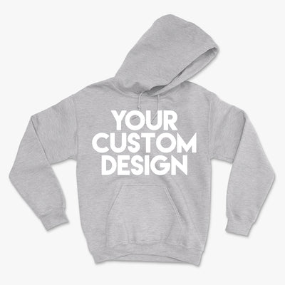 Custom Large Hoodie (Gildan 18500 Ash)