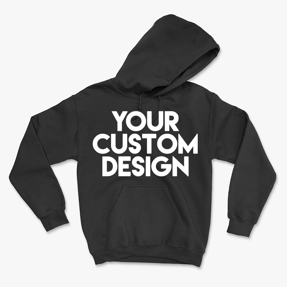 Custom 5XL Hoodie (Gildan 18500 Black)