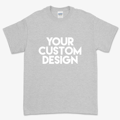 Custom 2XL T-Shirt (Gildan 2000 Ash)