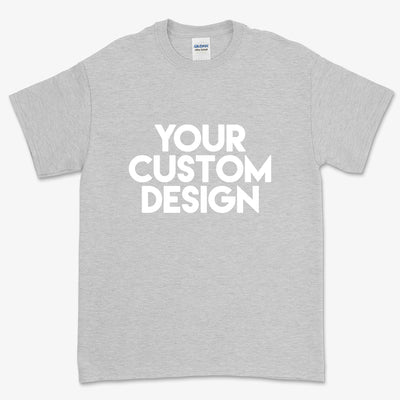 Custom 2XL T-Shirt (Gildan 2000 Ash)