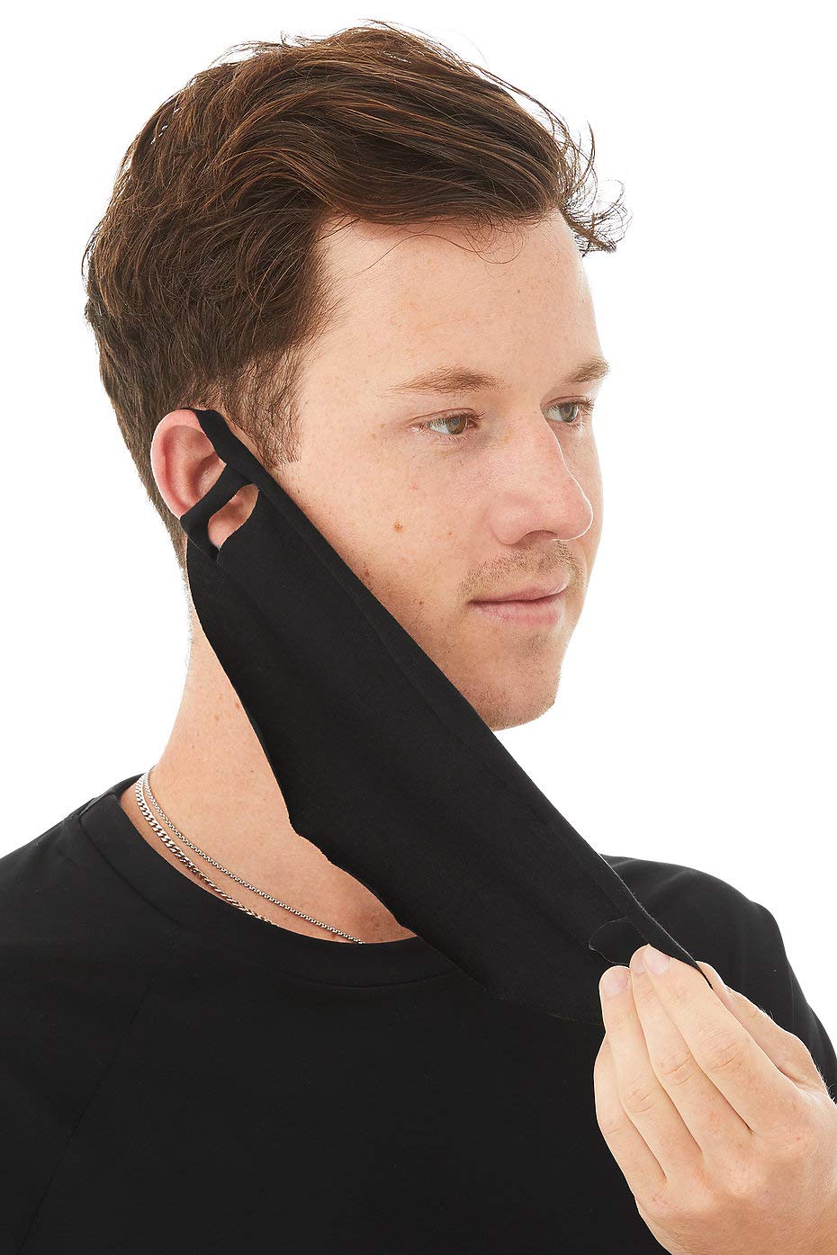 DAILY FACE COVER - Black - One Size - Pack of 120 ($2.00/unit)