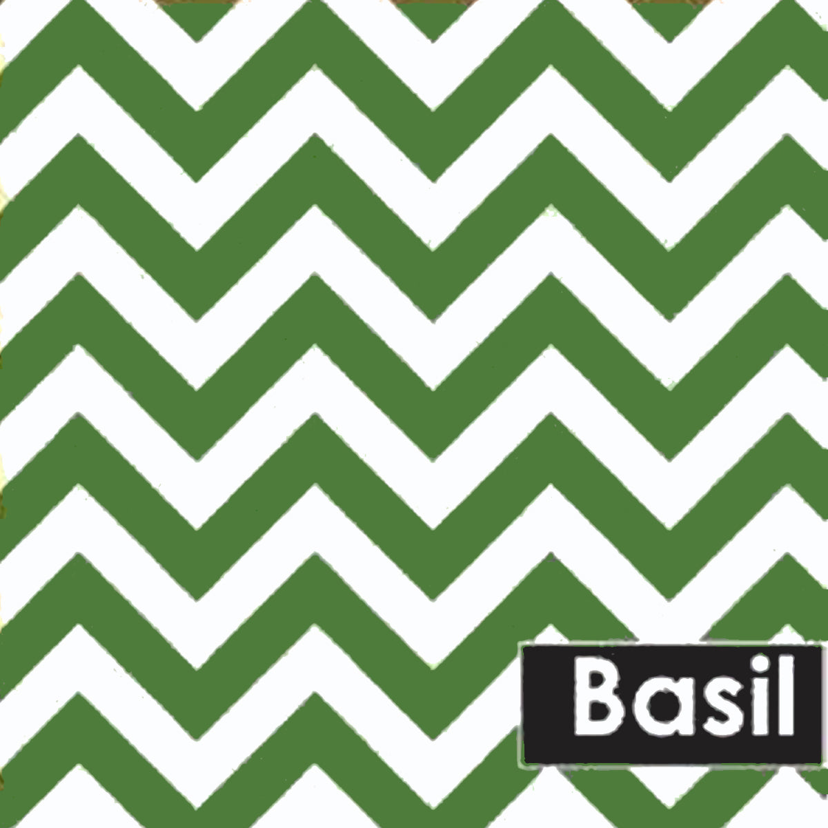 Square Chevron Monogrammed Spun Polyester Pillow