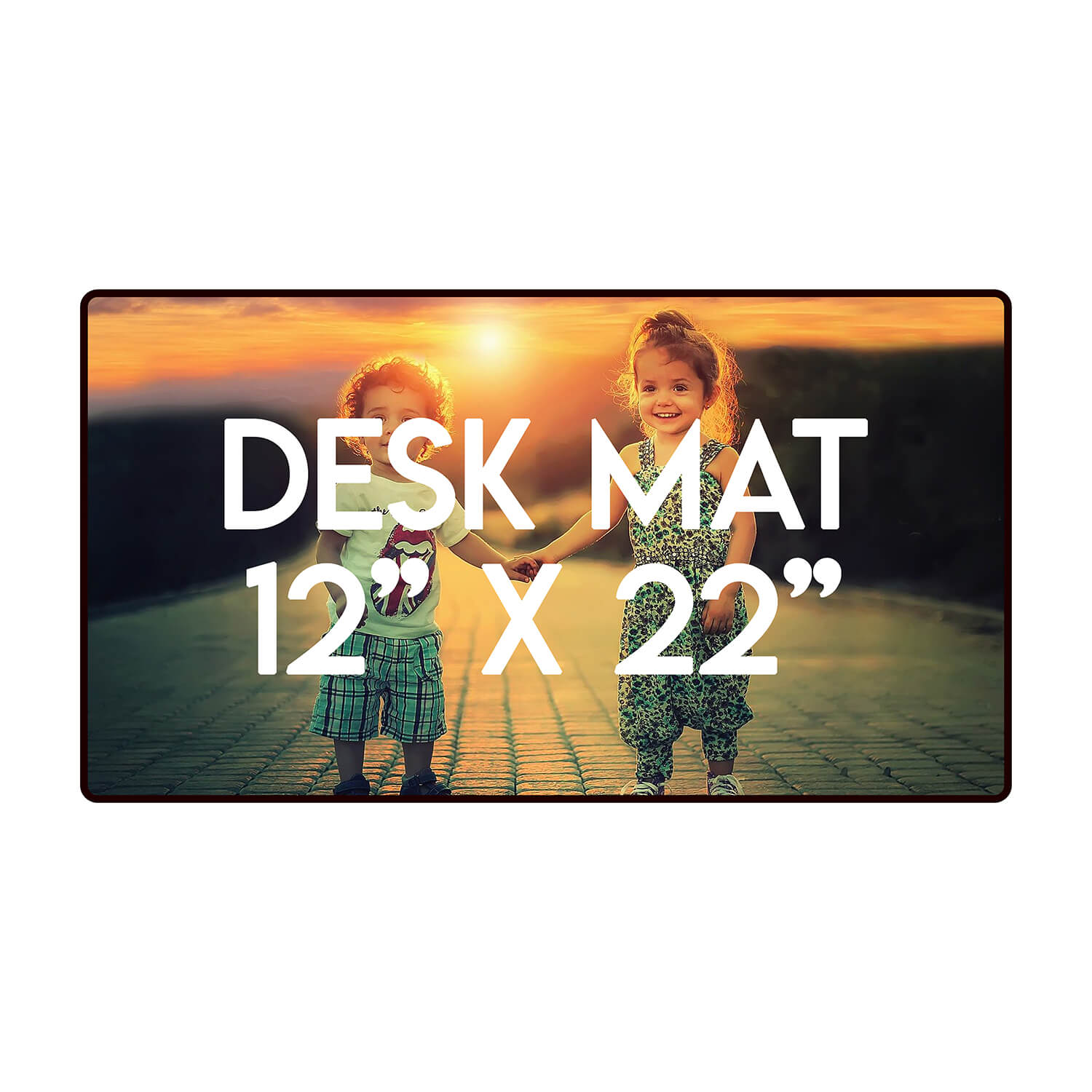 Desk Mat - Neoprene desk mat with anti-slip backing