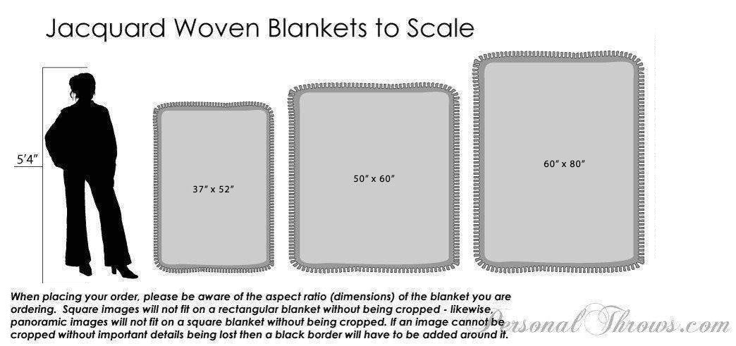 Jacquard Woven Photo Blanket 60