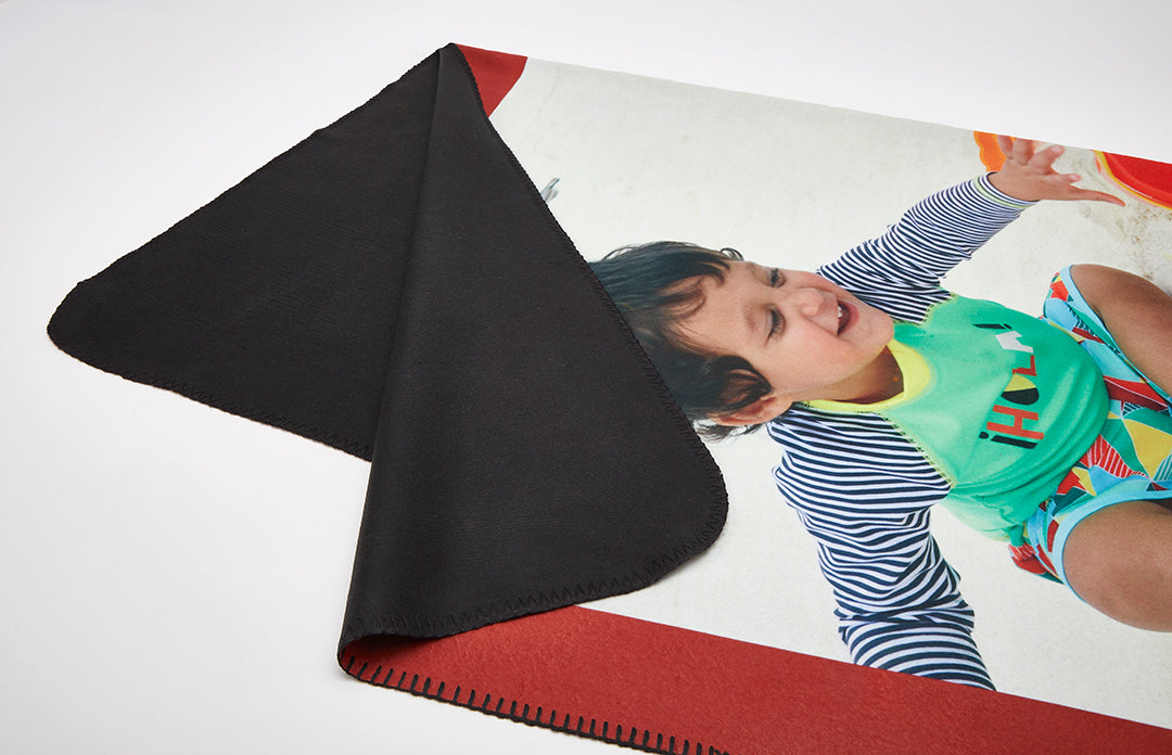 New! Full Service Photo Collage Heavyweight Polar Fleece Blanket - 50" x 60"