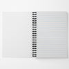 Custom 6"x8" Spiral Notebook (Ruled)