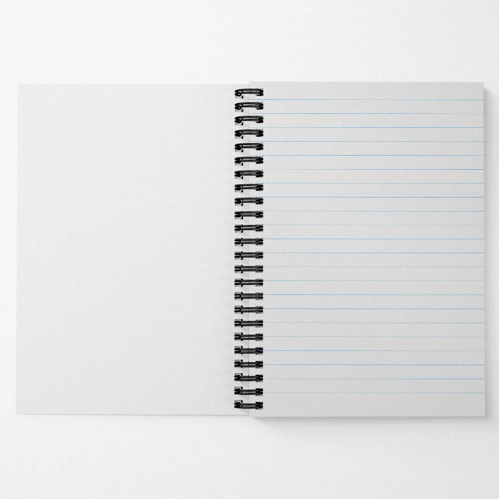 Custom 6"x8" Spiral Notebook (Ruled)