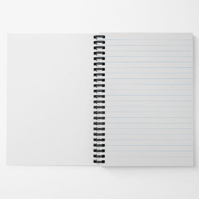 Custom 6"x8" Spiral Notebook (Ruled)