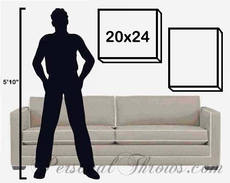 Customized Canvas / Photo to Gallery Wrap Print