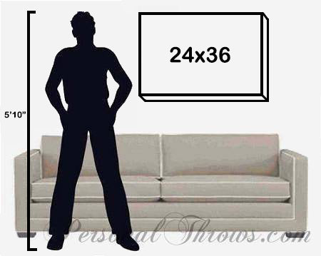 Customized Canvas / Photo to Gallery Wrap Print