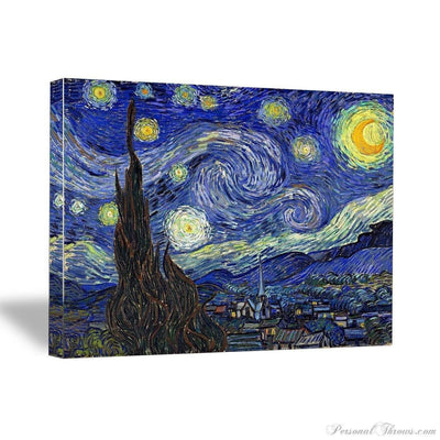Designer Gifts - Vincent Van Gogh, "Starry Night", 16" X 20" X 0.75" Canvas Gallery Wrap Print