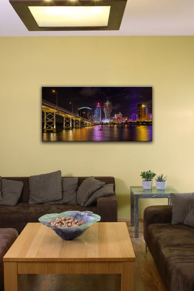 Nam Van Lake, Macau - Canvas Wrap Print