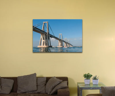 General Rafael Urdaneta Bridge, Venezuela - Canvas Wrap Print