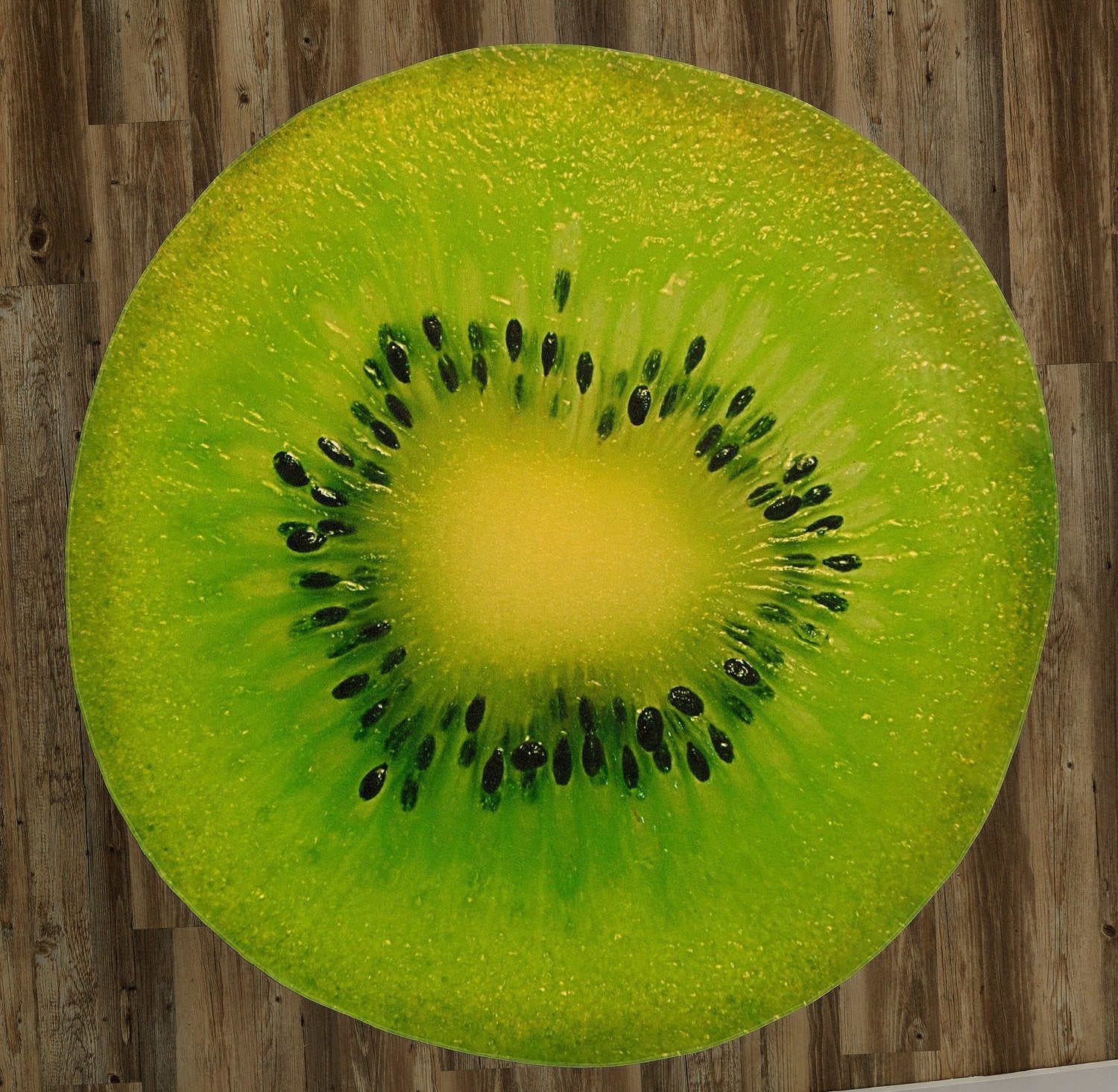 Kiwi Slice 60" Round Rug / Carpet