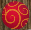 Christmas Ornament (Available in Red & Green) 60" Round Microfiber Beach Towel