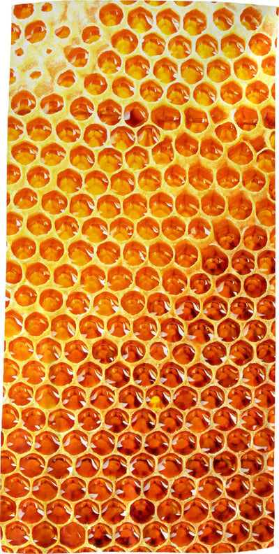 Sweet Honeycomb - Microfiber Beach Towel