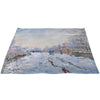 Claude Monet&#39;s "Snow at Argenteuil, 1875" Linen Napkins 20" x 20", Set