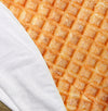 Waffle Cone 60" Round Microfiber Beach Towel