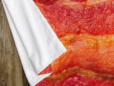 Bacon Strip Beach Towel