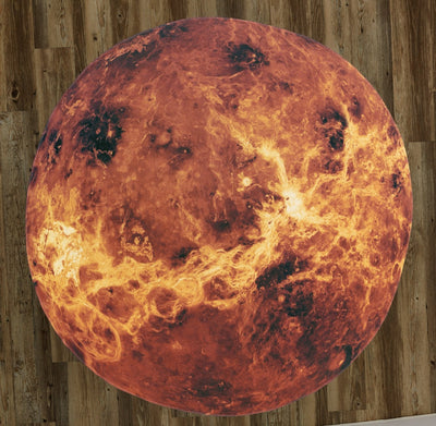 The Planet Venus 60" Round Rug / Carpet