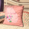 Georgia On My Mind- State Pride Floral Pillow Spun Polyester Pillow