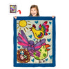 Turn Your Child&#39;s Drawing into a 50" x 60" Plush Fleece Blanket