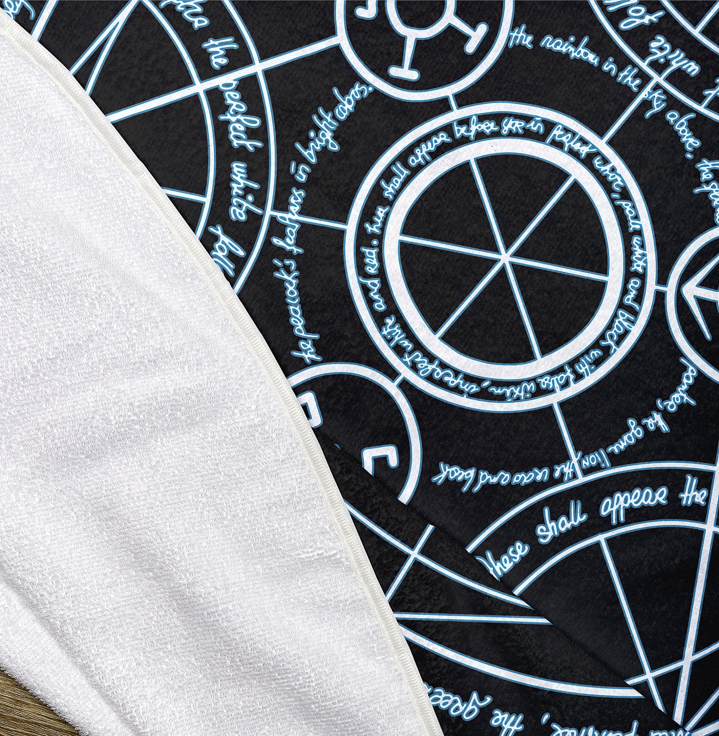 FMA Transmutation Circle 60" Round Microfiber Beach Towel