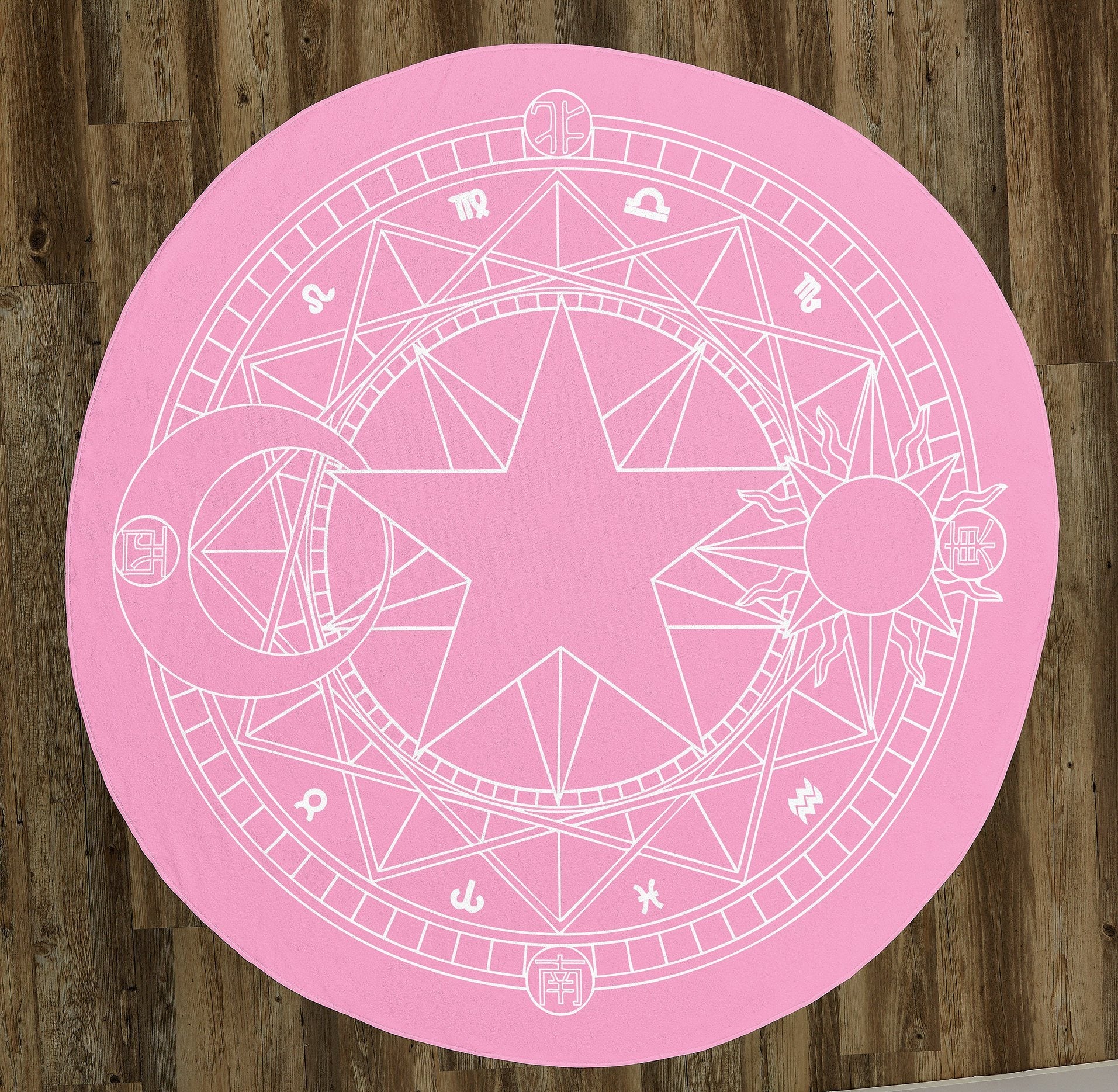 Sakura's Magic - 60" Round Rug / Carpet