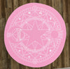 Sakura&#39;s Magic Circle 60" Round Microfiber Beach Towel