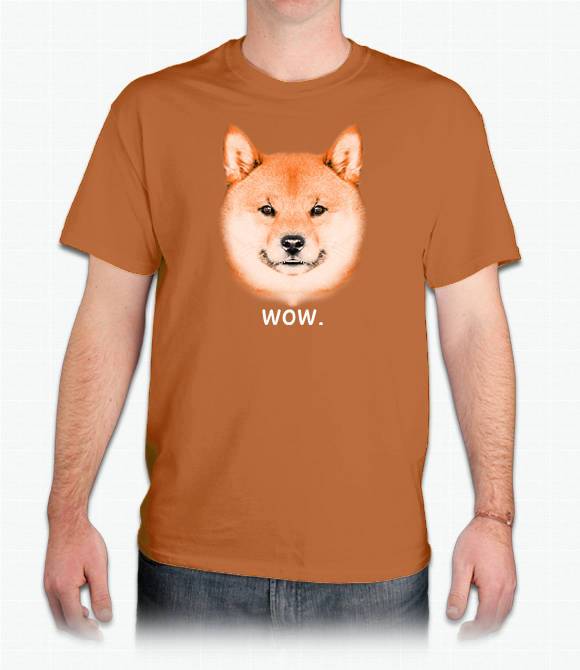Shiba Inu "Wow", Unisex T-Shirt