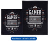 Gamer - Throw Blanket / Tapestry Wall Hanging