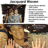 Jacquard Loom Woven Photo Blanket