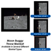 Moon Buggy Throw Blanket / Tapestry Wall Hanging - Standard Multi-color