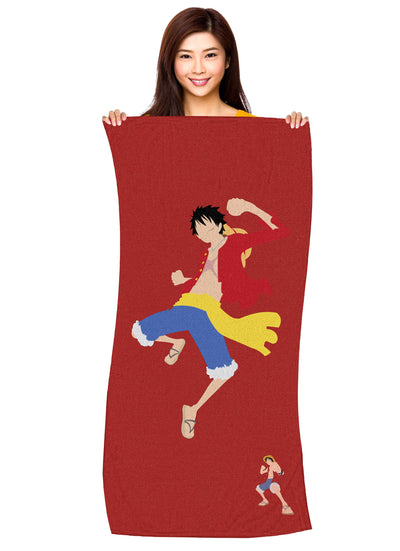 One Piece Luffy Duo Beach Towel