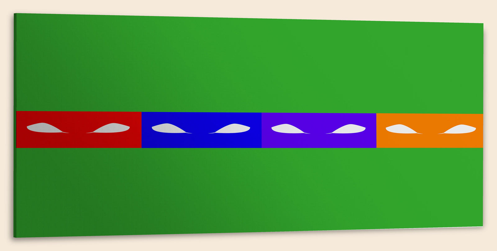 Ninja Turtles (24" x 48") - Canvas Wrap Print