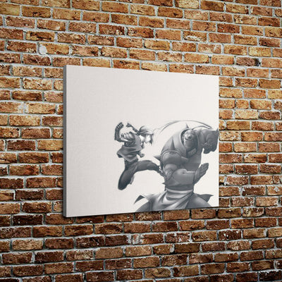 Full Metal Alchemist - Brothers Print On Canvas