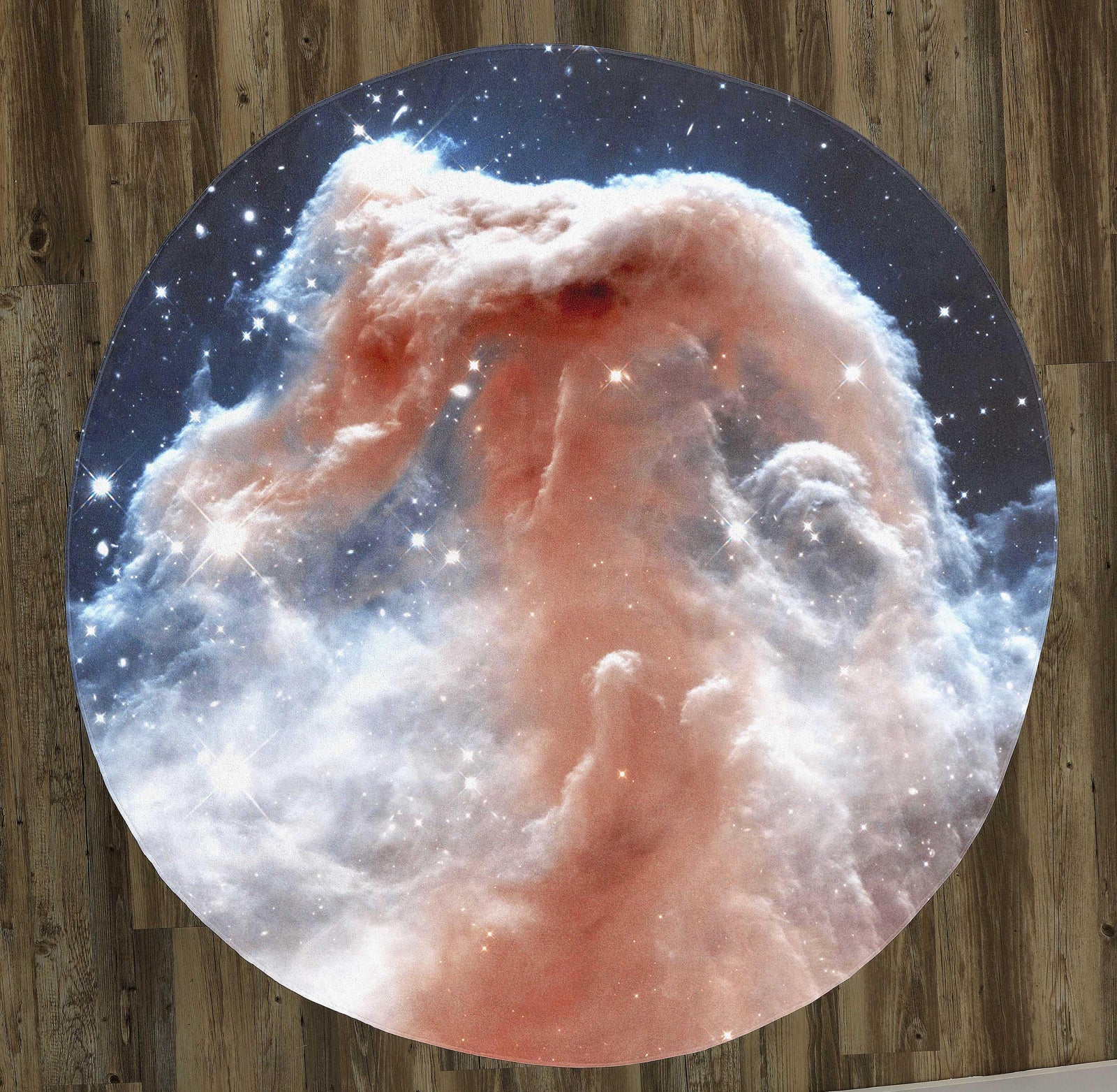 The Horsehead Nebula 60" Round Microfiber Beach Towel