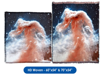 Horsehead Nebula - Throw Blanket / Tapestry Wall Hanging