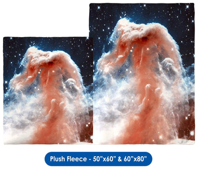 Horsehead Nebula - Throw Blanket / Tapestry Wall Hanging