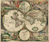 Vintage World Map (24" x 36") - Canvas Wrap Print