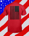 Let Freedom Fly, American Flag Unisex T-Shirt - Any Color Shirt Available