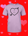 Be Mine, Valentines Day Unisex T-Shirt - Any Color Shirt Available