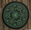 Peacock Pattern 60" Round Microfiber Beach Towel