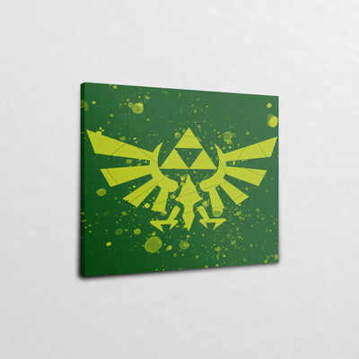 The Legend of Zelda Triforce (24" x 36") - Canvas Wrap Print