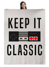 NES Keep It Classic - Throw Blanket